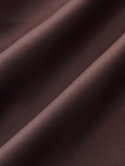 V-Neck Puff Sleeve Button Fitted Dress