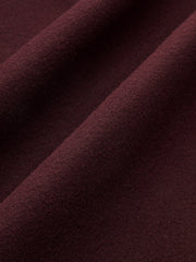 Metal Detail Cotton Blend Cloak