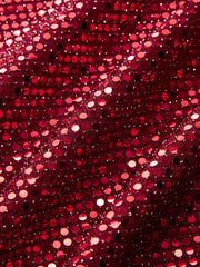 Sequin Ruched Sleeveless Top