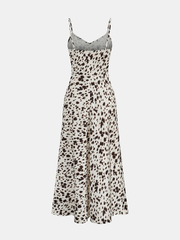 Leopard Print Cami Maxi Dress
