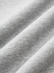 Striped Shirt Panel Crew Neck Sweatshirt