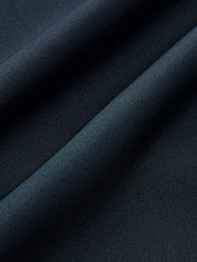 Asymmetric Tie-Neck Button Detail Satin Blouse