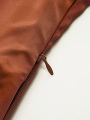 V-Neck Asymmetric Blouse