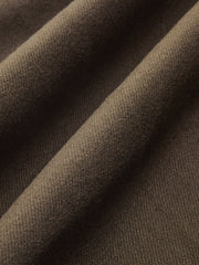 Asymmetrical Waistband Pleated Wide Leg Pants