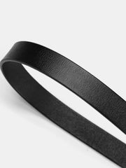 Pointed Tip Detail PU Leather Belt