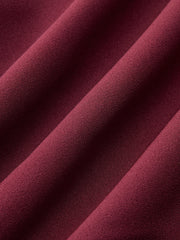 Belted Mid-Waist Wide-Leg Casual Pants