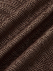 Asymmetric Ruffled Hem Midi Skirt