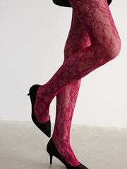 Floral Lace Tights