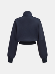 Quadruple Stripe Cropped Sweatshirt