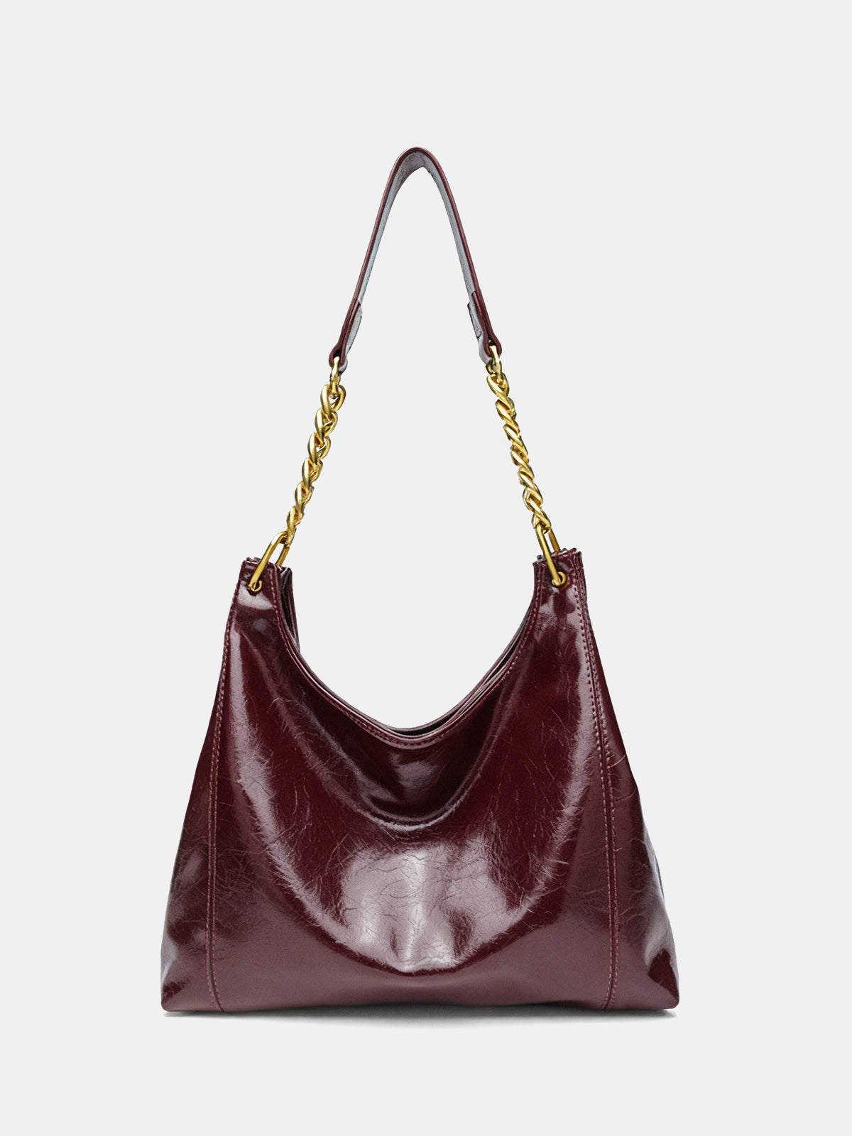 Chain Hobo Shoulder Bag