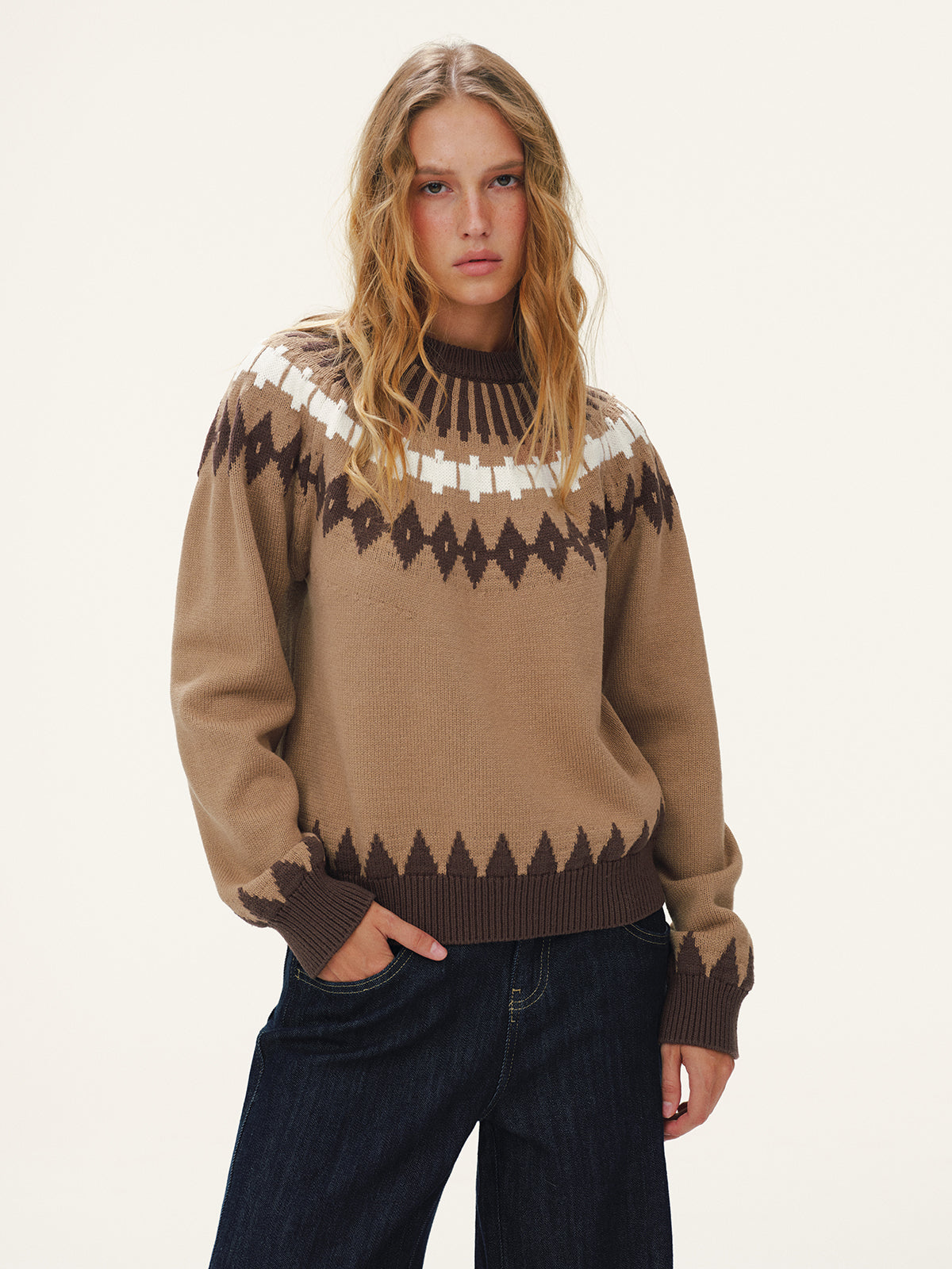 Fair Isle Knitted Sweater