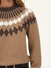 Fair Isle Knitted Sweater