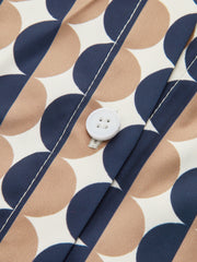 Polka Dot Tie-Neck Maxi Dress