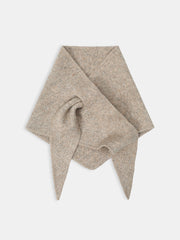 Wool-Blend Triangular Scarf
