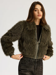 Faux Fur Jacket