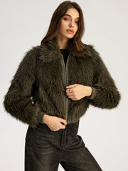 Faux Fur Jacket