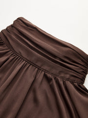 Satin Turtleneck Bodysuit