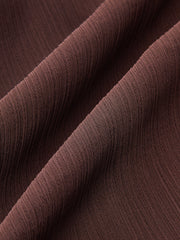 Chiffon Bow Long Sleeve Maxi Dress