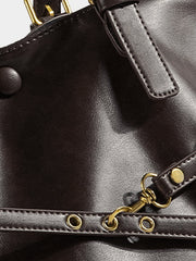 PU Large-Capacity Tote Bag