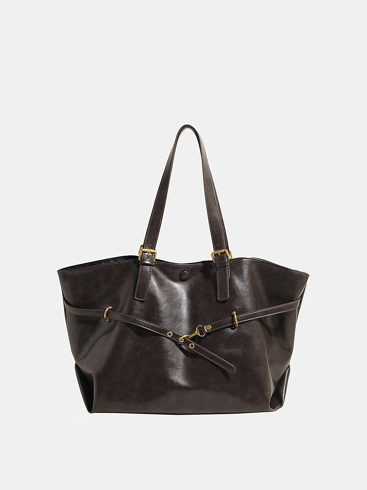 PU Large-Capacity Tote Bag