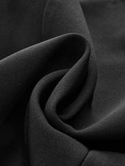 Metal Detail Asymmetric Skort