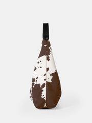 Cow Print Hobo Bag