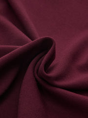 Lapel Ruched Long-Sleeve Top