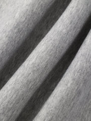 Curved-Leg Drawstring Sweatpants