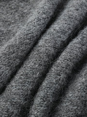 Buckle Detail Wool-Blend Sweater
