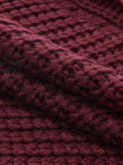 Sleeveless Cable Knit Vest