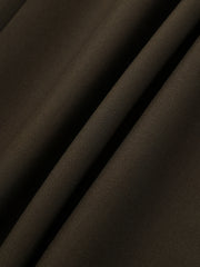 Fold-Over Waistband Straight-Leg Pants