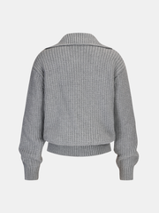 Collared Cable Knit Sweater