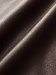 Belted Faux Leather Mini Skirt