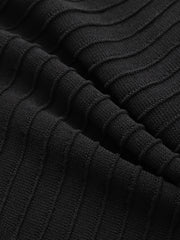 Flared Sleeve Peplum Knit Top