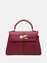 PU Leather Top-Handle Bag