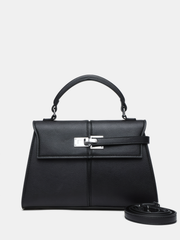 PU Leather Top-Handle Bag