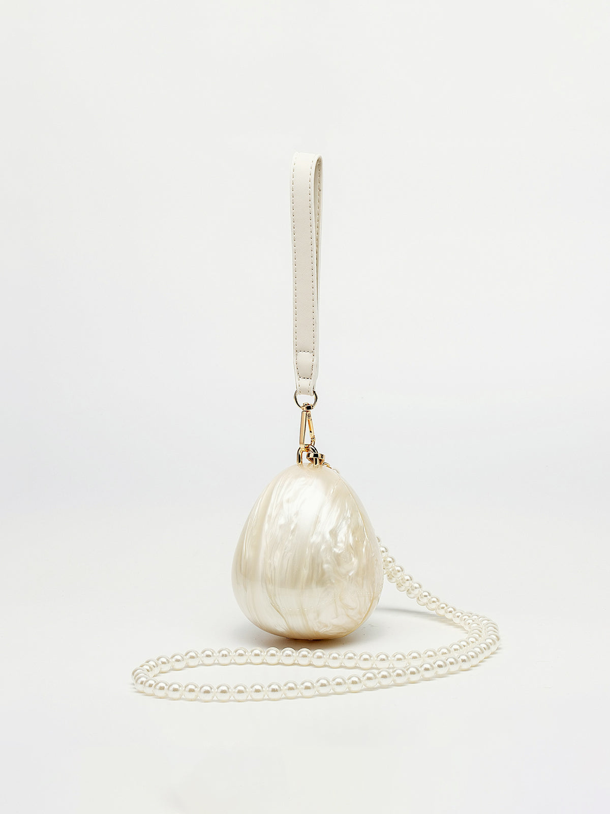 Shell-Shaped Acrylic Mini Bag
