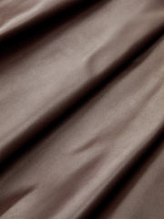 Belt-Decor Faux Leather Pleated Mini Skirt