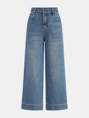 High-Waisted Wide-Leg Jeans