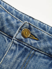 High-Waisted Wide-Leg Jeans