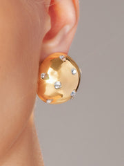 Sphere Crystal Stud Earrings
